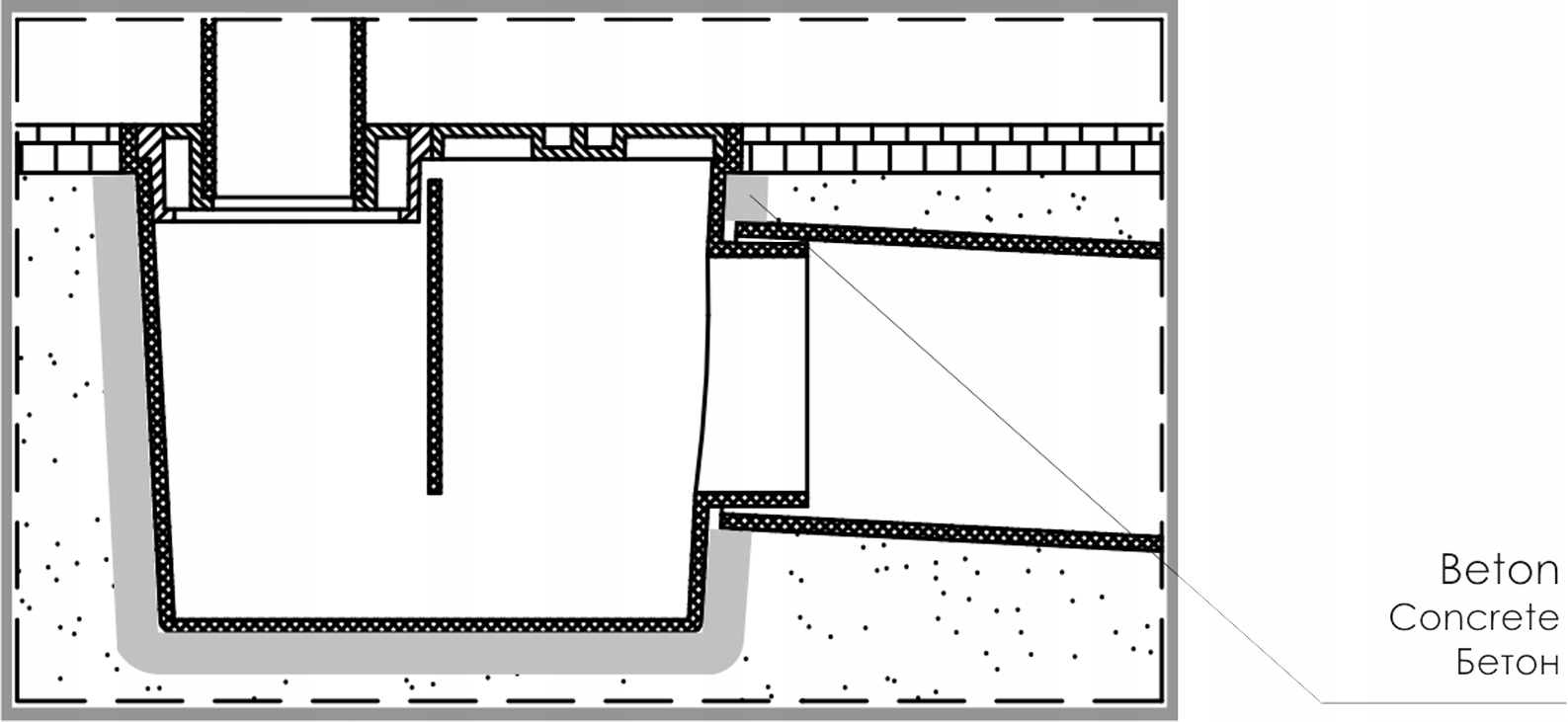 Osadnik rynnowy boczny 110 BRĄZ wpust deszczowy ...RV250 Marka Max-Pol