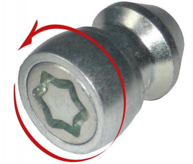 Nakrętki zabezpieczające SICUSTAR 12x1,5 kula k.19 Producent Farad