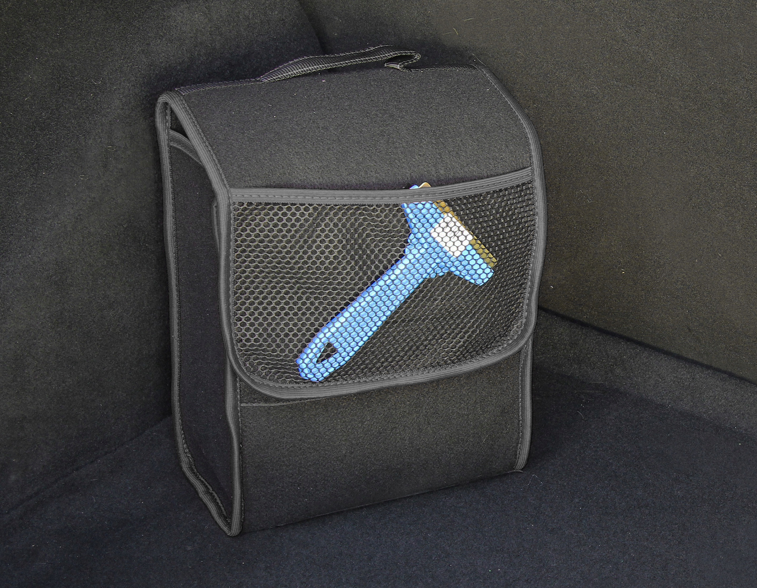 CZARNA TORBA DO BAGAŻNIKA ORGANIZER KUFEREK Producent Agmi