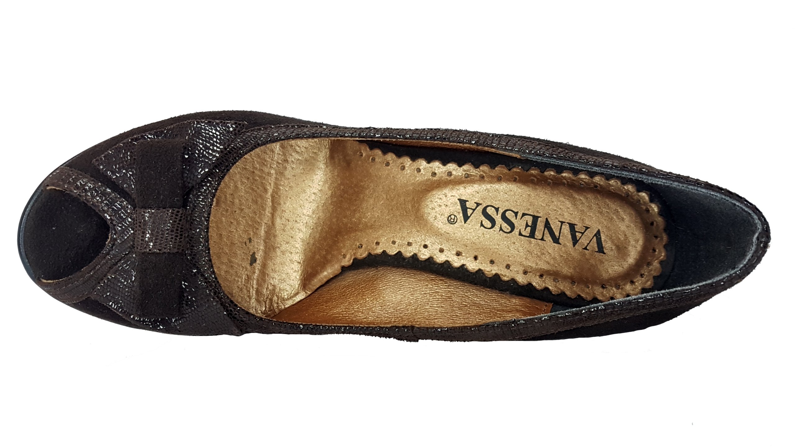 CZÓŁENKA VANESSA 251 SKÓRA BRĄZ r.40 WYPRZEDAŻ Marka inna