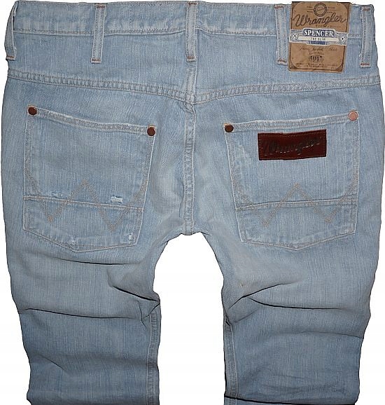 

Wrangler Spencer jeansy vintage rozdarcia W29 L32