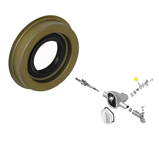 uszczelniacz wałka atakującego mostu przód Jeep Grand Cherokee 2001-2004