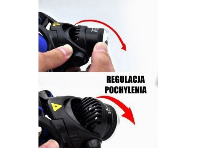 LATARKA czołowa CZOŁÓWKA dioda led T6 z zoom MOCNA Marka inna marka