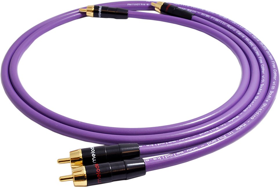 

Kabel Cinch 2 Rca - 2 Rca Melodika MD2R250 25m