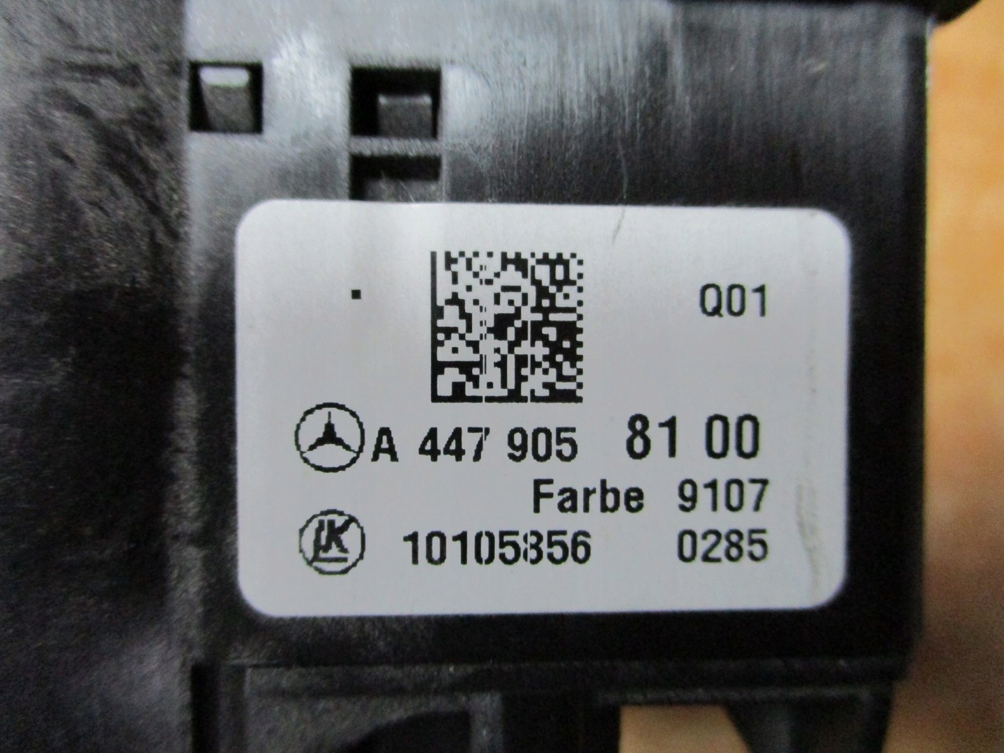 LICHTSCHALTER MERCEDES VITO A4479058100