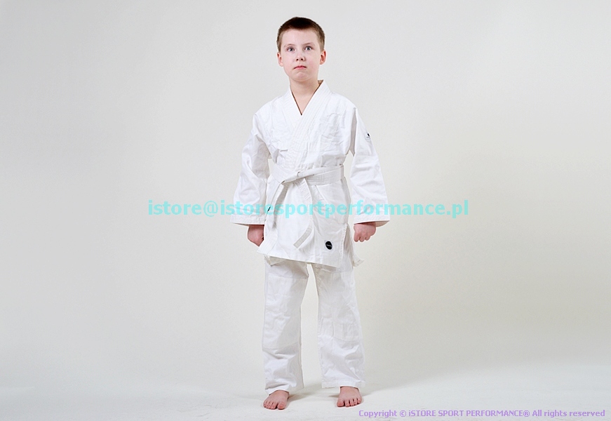 KIMONO do KARATE DLA DZIECI KARATEGA STRÓJ 110 cm Marka Outshock
