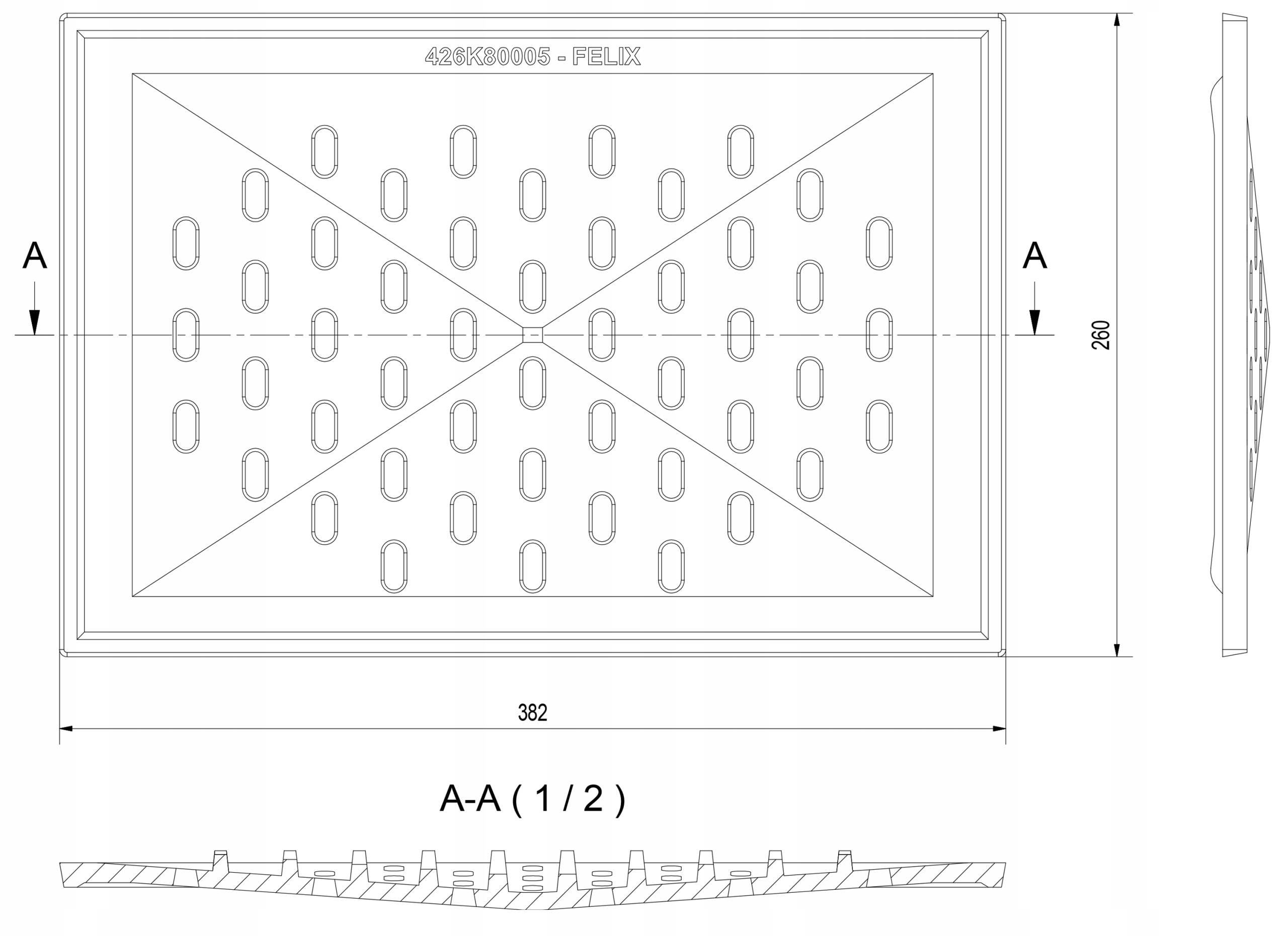 Ruszt żeliwny Eryk wkład kominkowy kominek kratki Marka Kratki