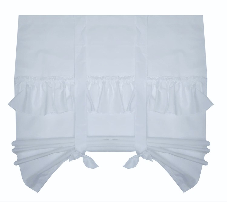 

60ZM zazdrostka Roleta firana Retro Shabby Prowans