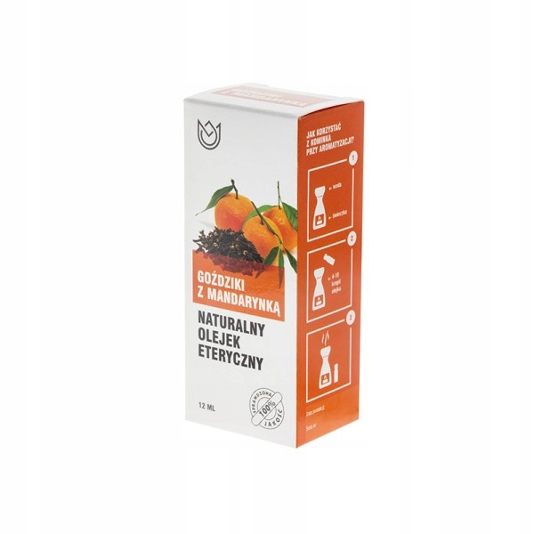 

Olejek eteryczny Goździki z mandarynką 12ml