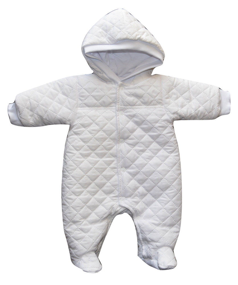 Комбинезон белый безрукавка крещение зима р. 68 см