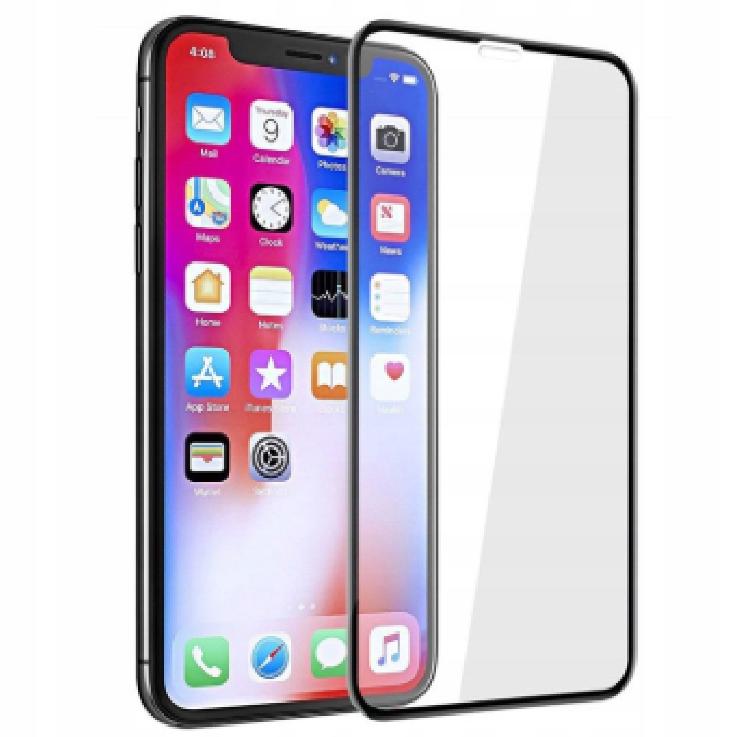 Szkło Hartowane 9H 3D Na Cały Ekran do Iphone Xr