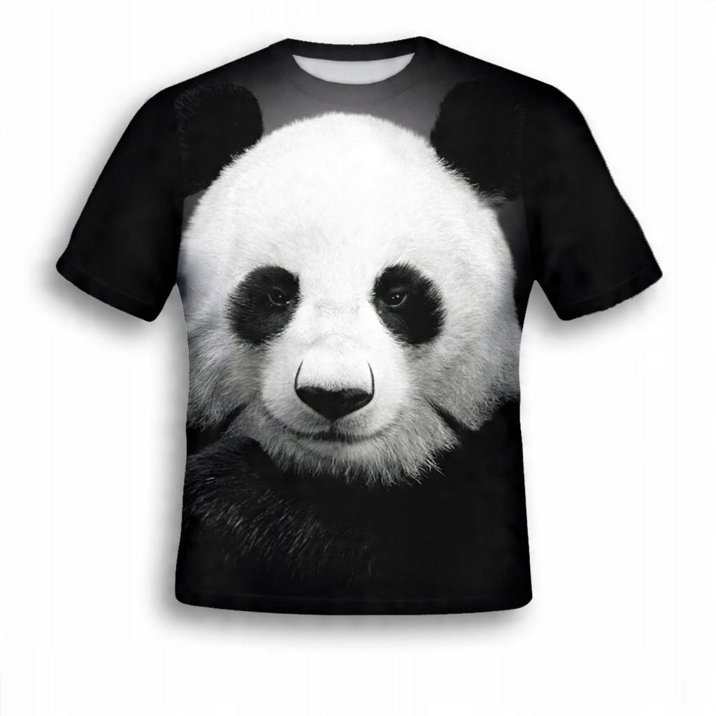 

Koszulka Full Print L Miś Panda Modna Polska
