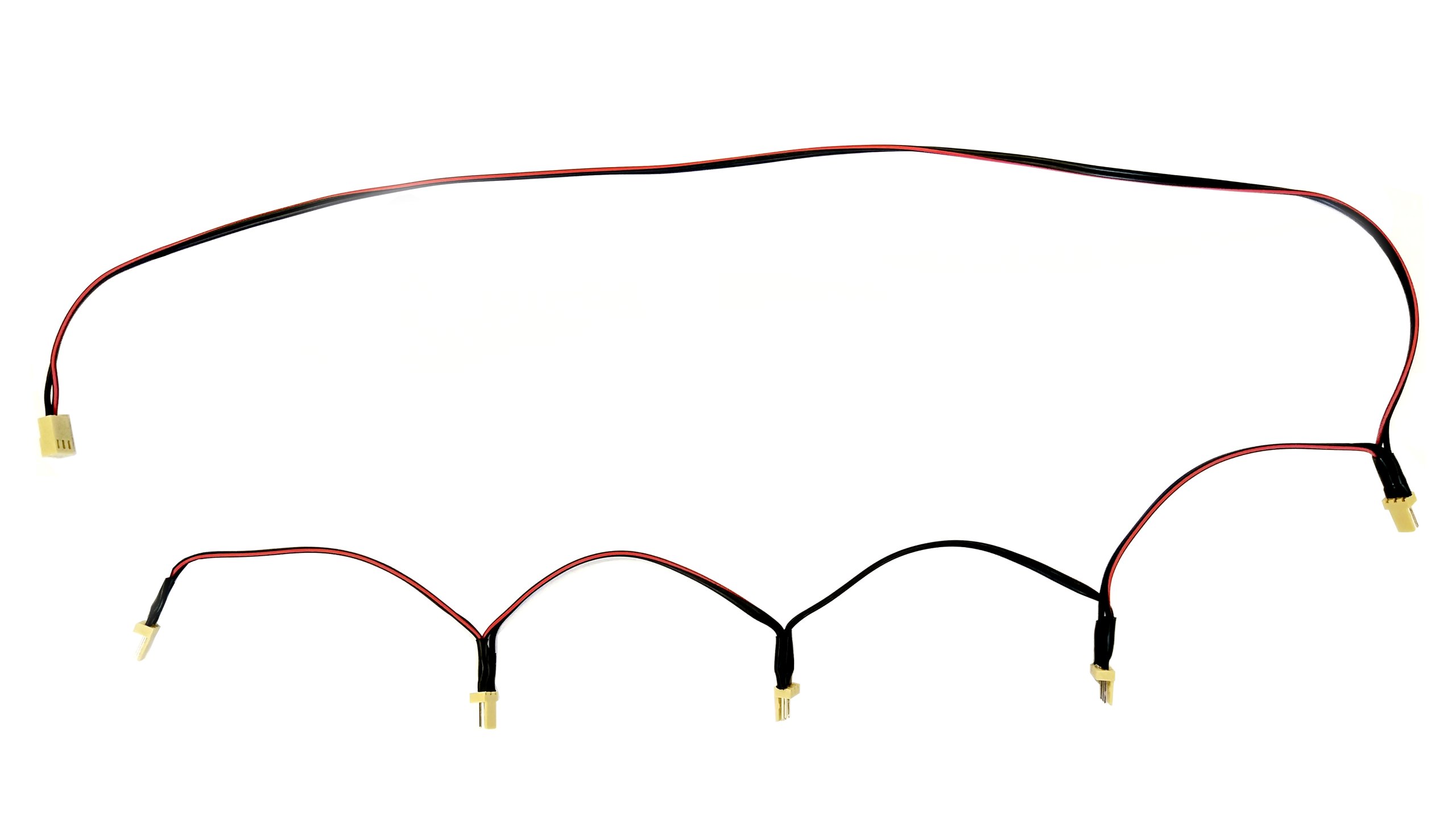 

Kabel rozdzielacz zasilacz na 5 wentylatorów 3 pin