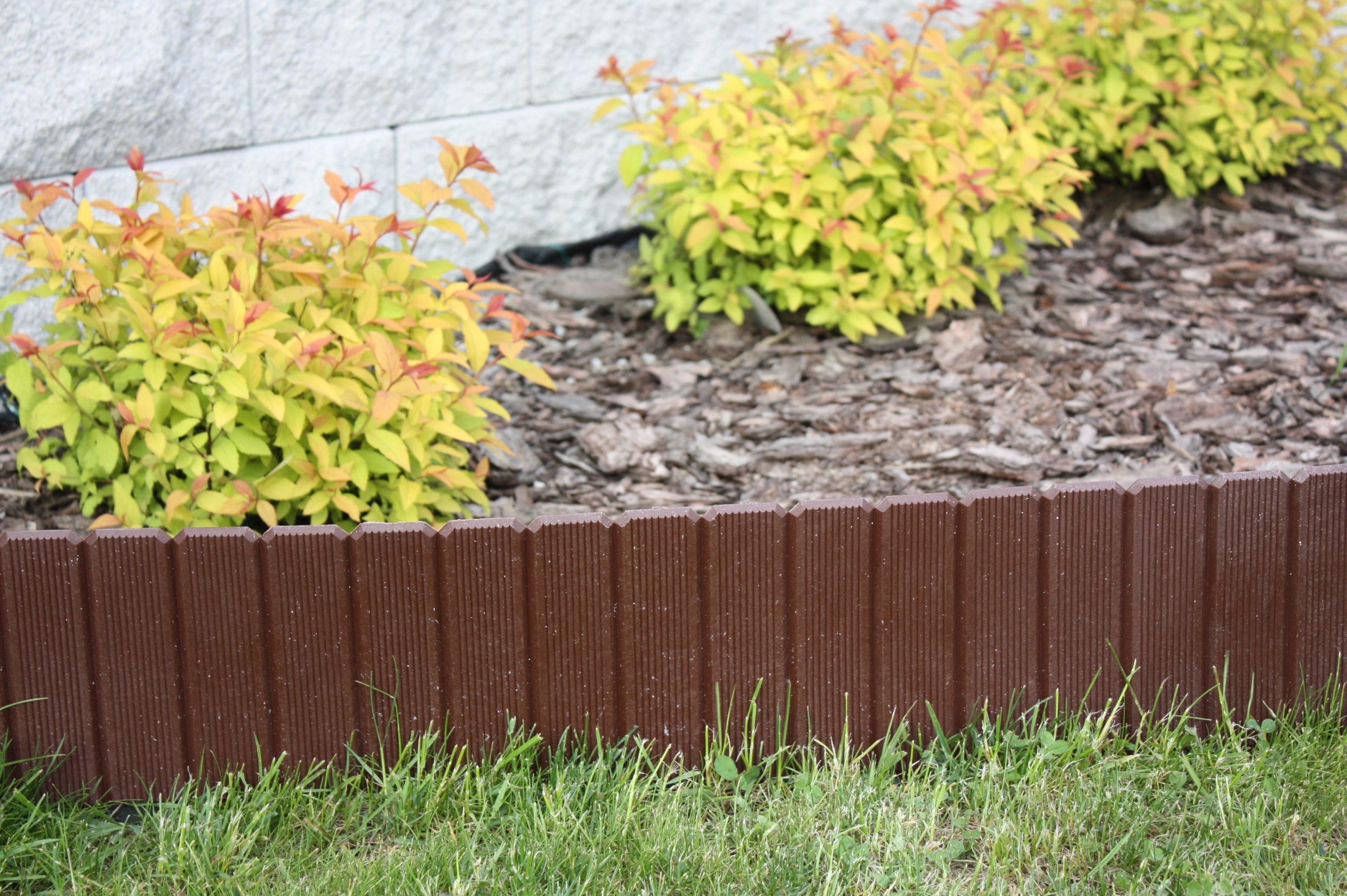 EKO-PALISADA OGRODOWA OBRZEŻE PŁOTEK EKO-BORD oryg Wysokość produktu 17 cm