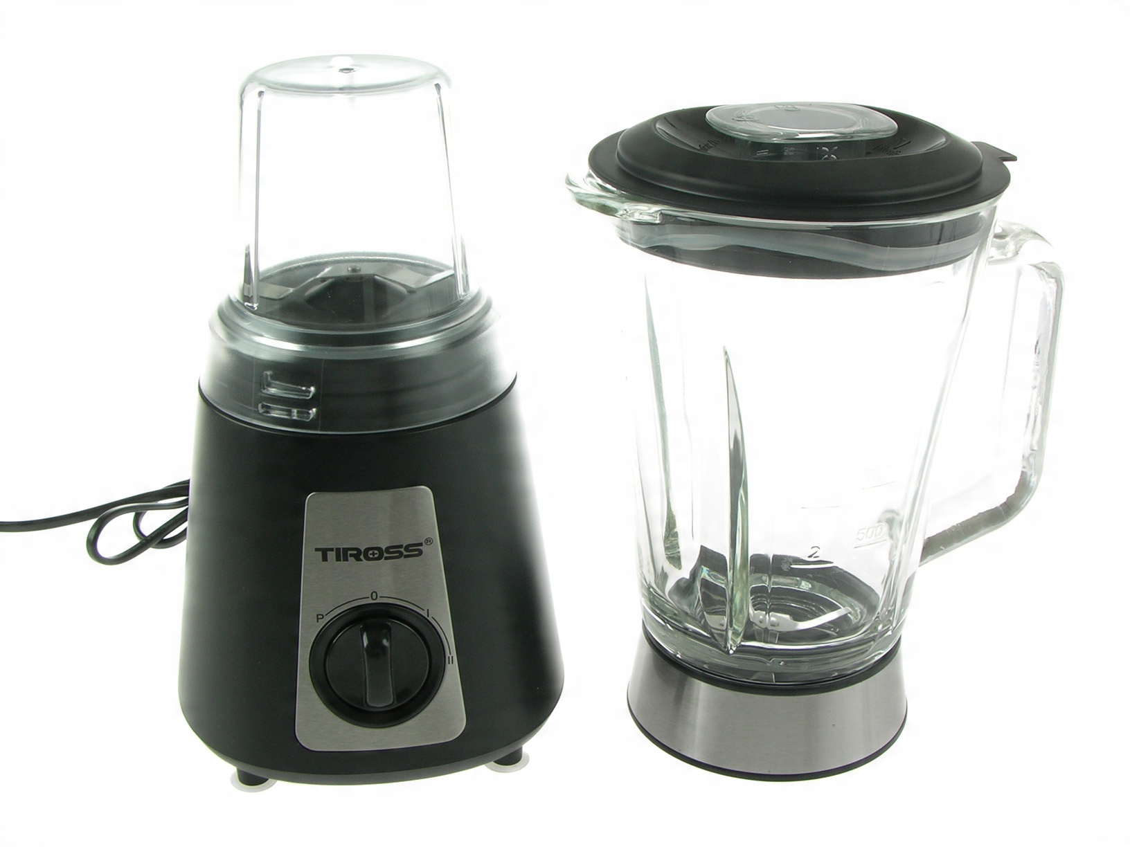 

Blender z Młynkiem Młynek 500W Stal Szkło Lód 5247