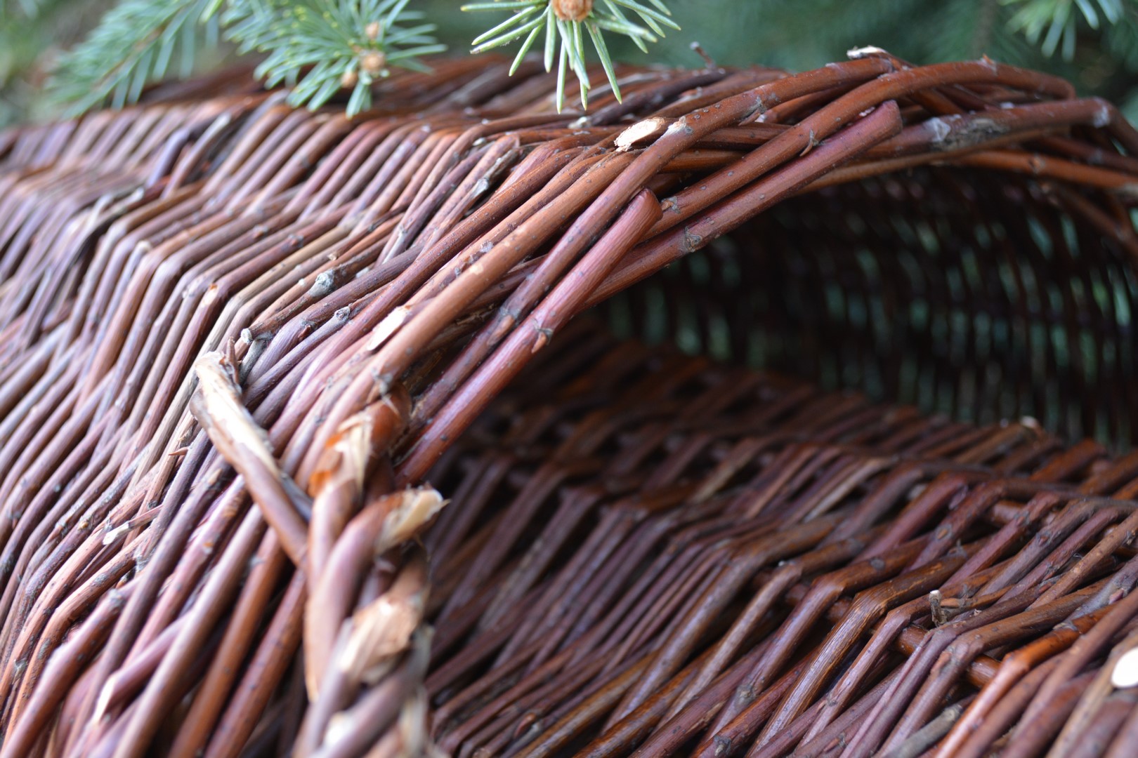 WIKLINOWY KOMPLET 7 KOSZY GOSPODARCZYCH Typ wiklina ogrodowa