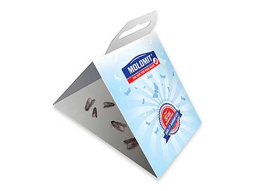 MOLOMIT FEROMONOWA PUŁAPKA NA MOLE UBRANIOWE 2 SZT Marka MOLOMIT