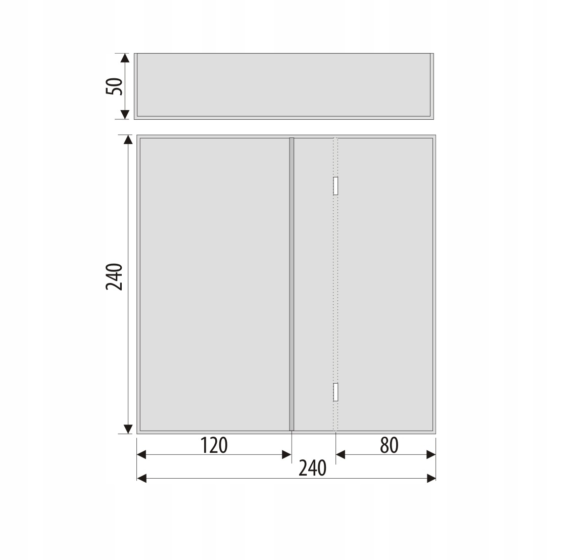 Organizer Pojemnik Pudełko do szuflad PLEXI PLEKSI EAN (GTIN) 5903148521541