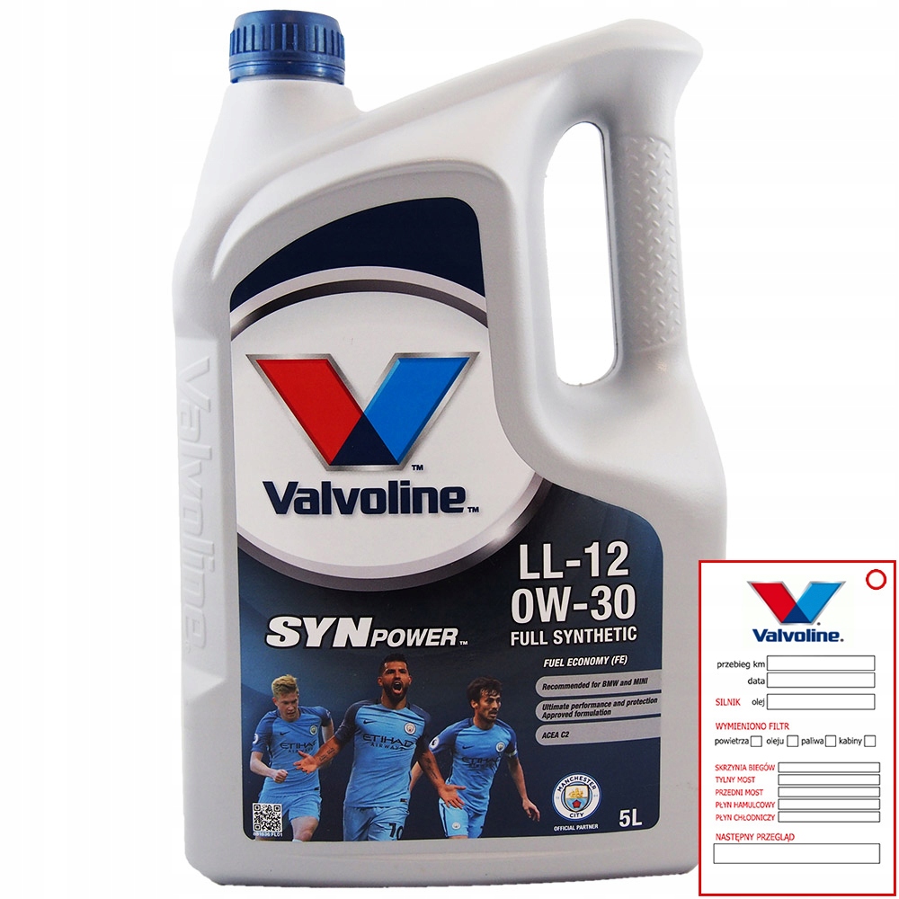 

Valvoline Synpower LL-12 Fe 0W30 5L