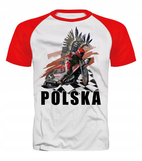 

Koszulka Kibica Żużel Polska Fan Husaria L