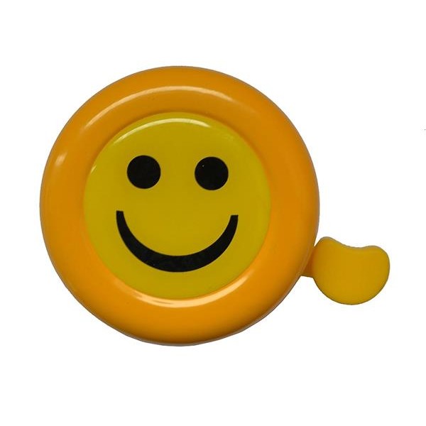 

Dzwonek rowerowy Uśmiech Smile Buźka Żółty 54 mm