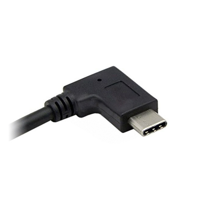 Kabel kątowy OTG USB 3.1 USB-C typ C do USB 3.0 Długość kabla 0.2 m