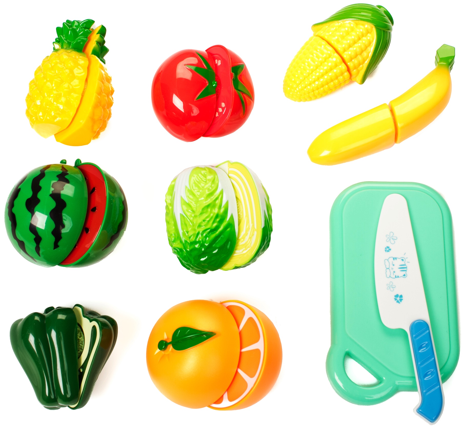 Овощи фрукты нарезки велкро кухня магазин серии Doris кухни интерактивные и аксессуары