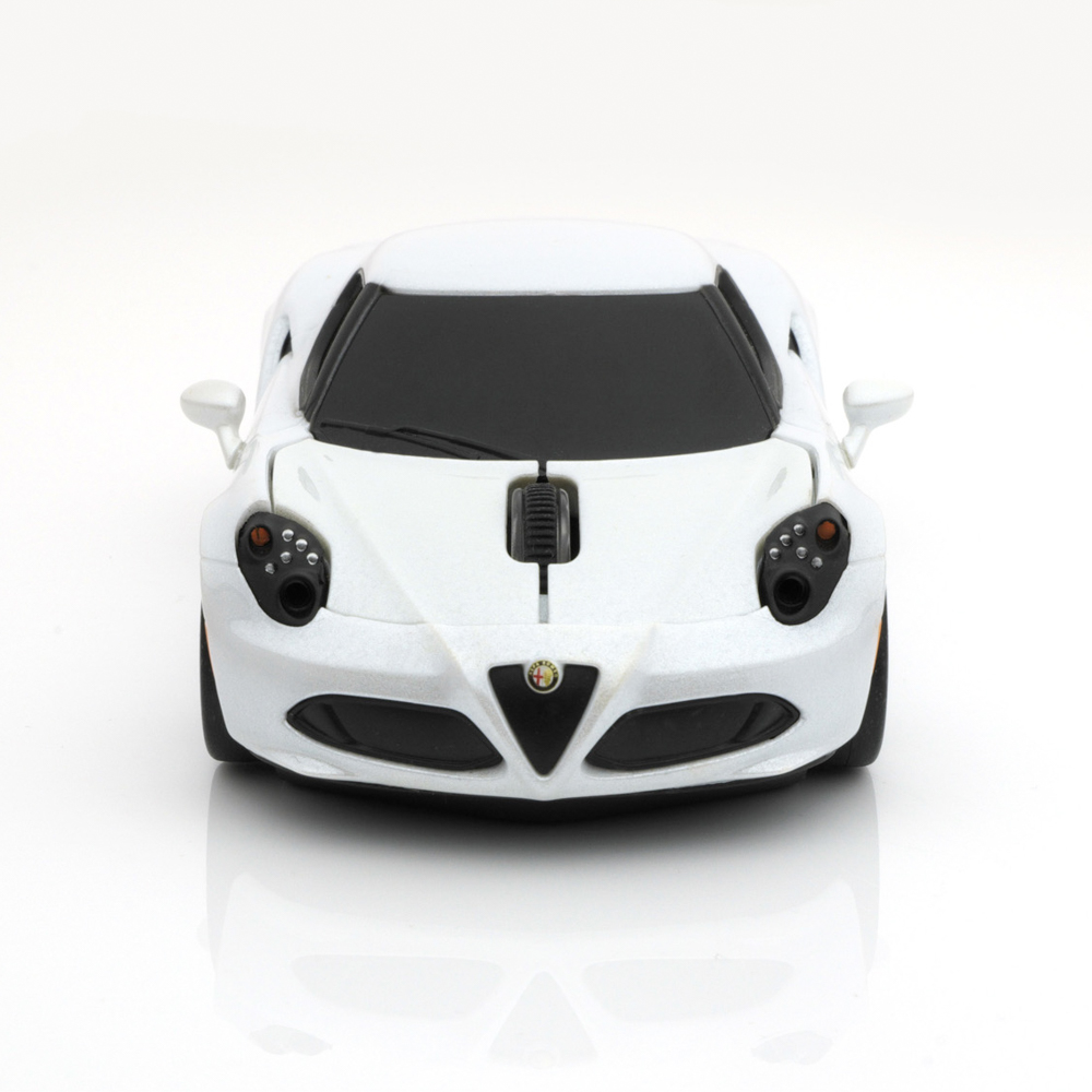 Alfa Romeo 4C samochod bialy mysz komputerowa Auto Producent inny