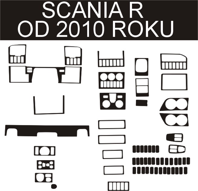 SCANIA R OD 2010 OKLEINA KOKPITU PANEL OKLEINY Manufacturer other