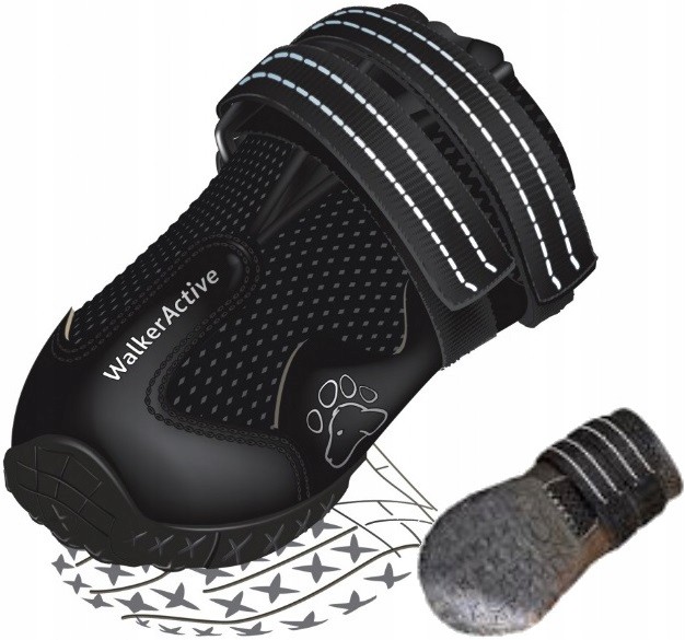 

Trixie Buty Ochronne Walker Active łapy Psa 2x M-L