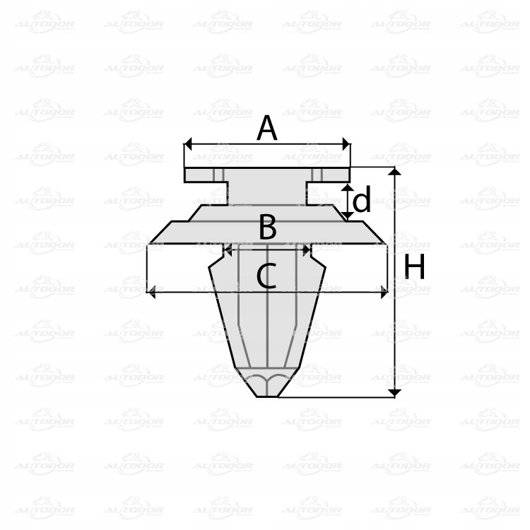 MERCEDES A W204 W211 X164 КЛІПСИ WCISKI ОБШИВКИ EAN ( GTIN ) 5901532792164 foto 0