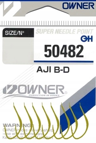 

Haczyki Owner Aji-bd 50482 Rozmiar 12 Złote