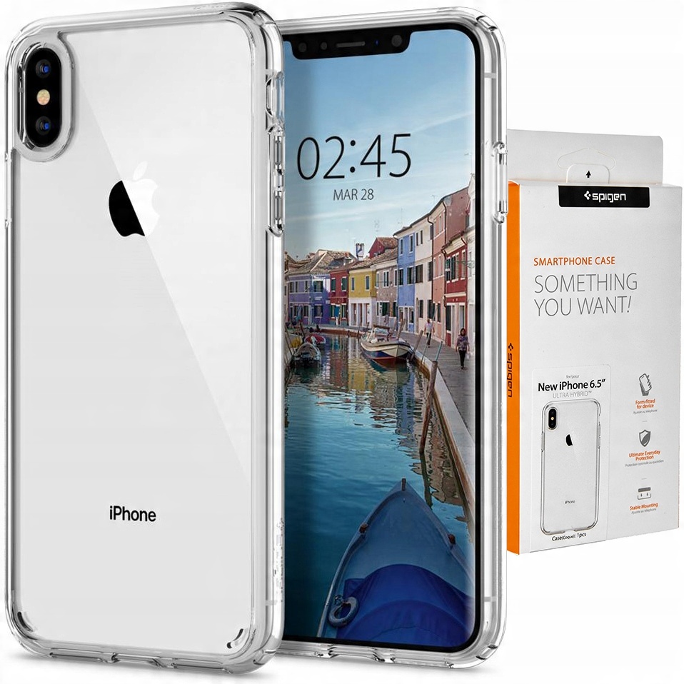 

Etui do iPhone Xs Max, Spigen Ultra, case, cover