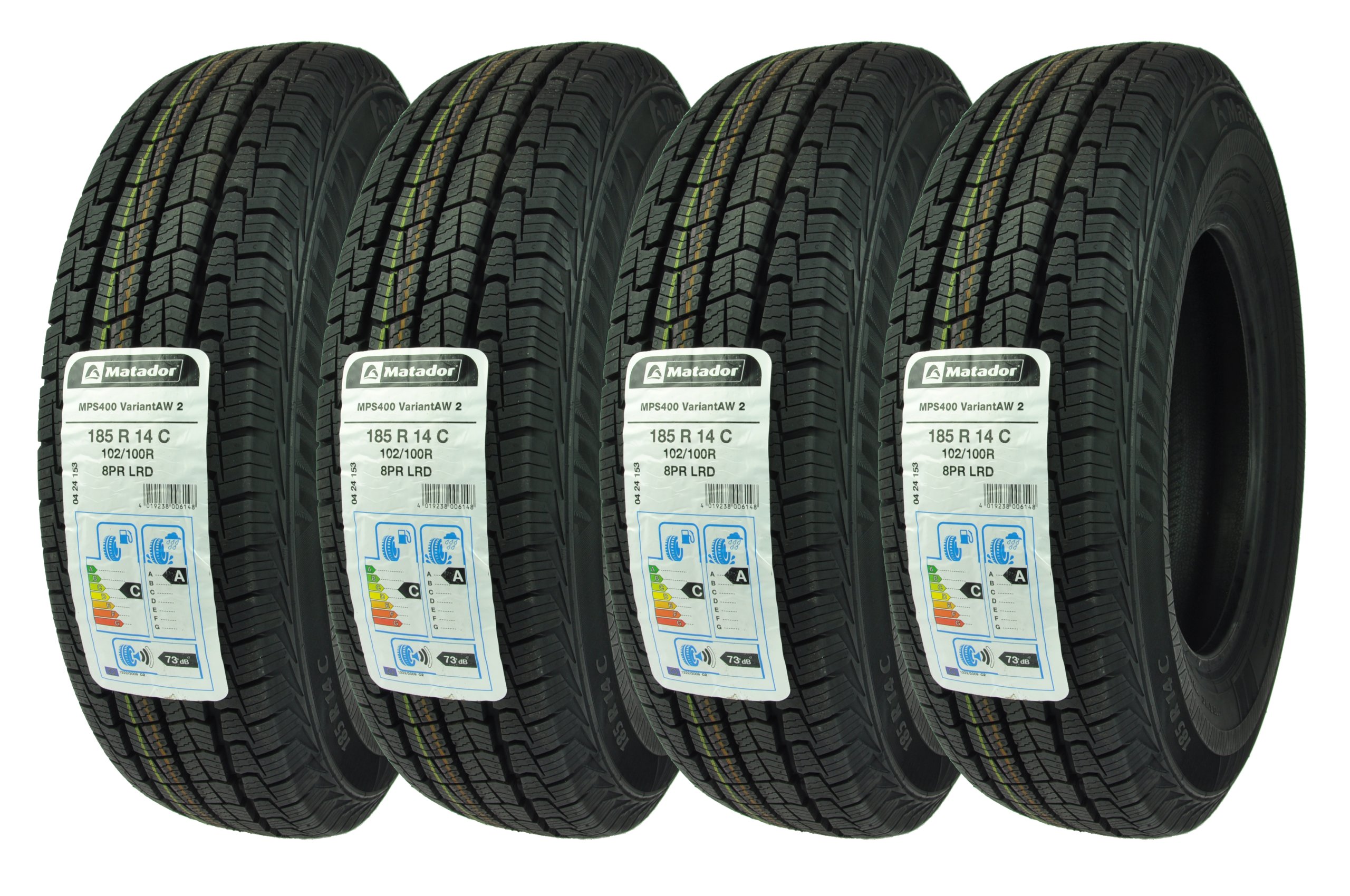 4x 185R14C (185/80R14) 102/100R Matador CAŁOROCZNE 04241530000 za 1280 ...