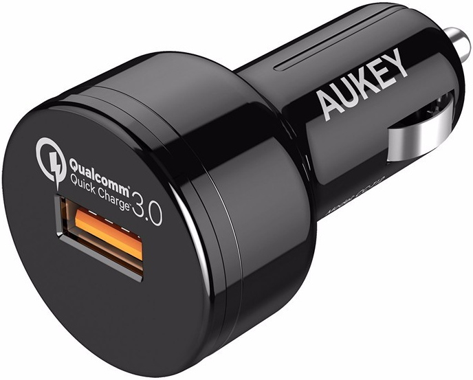 

Ładowarka samochodowa Aukey CC-T12 1xUSB Qc 3.0 3A