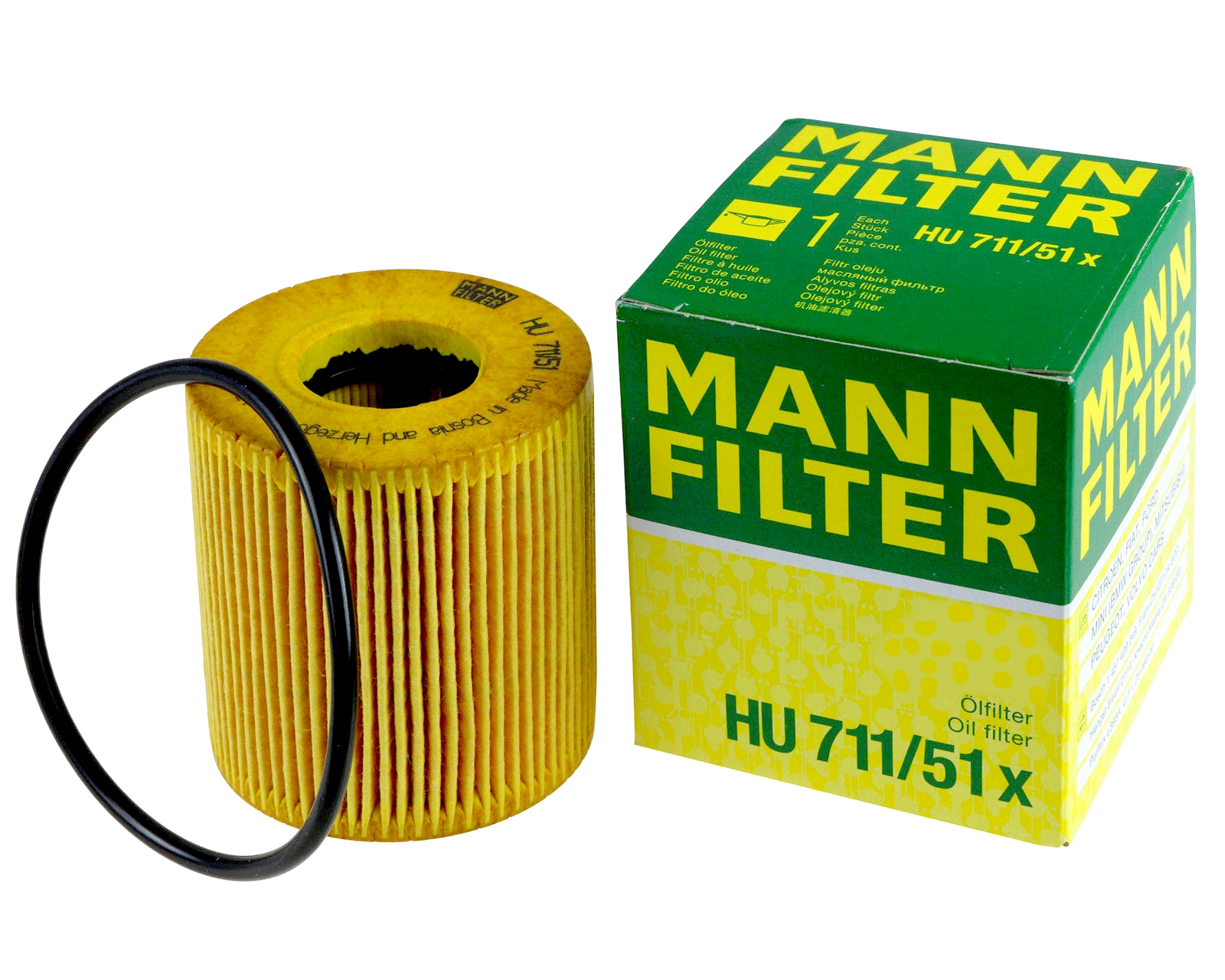 

Ford Fiat Volvo Filtr Oleju Mann Filter HU711/51x