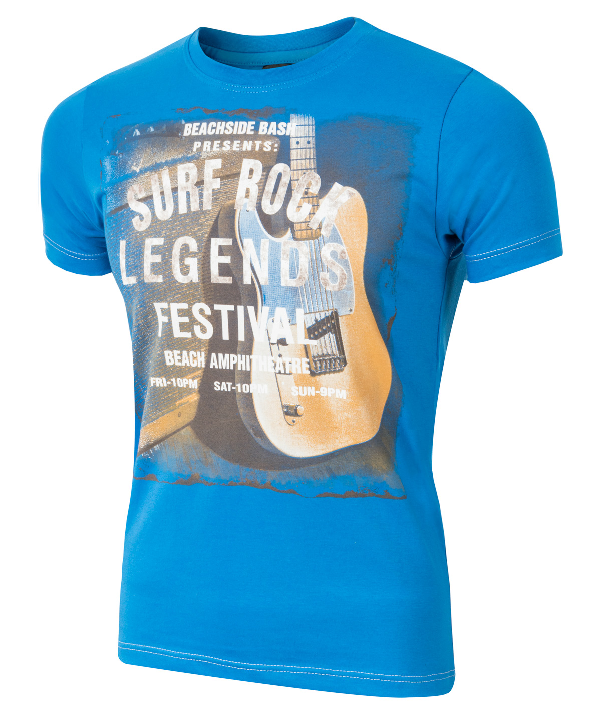 

T-shirt Koszulka Koszulki Męskie Surf L niebieski