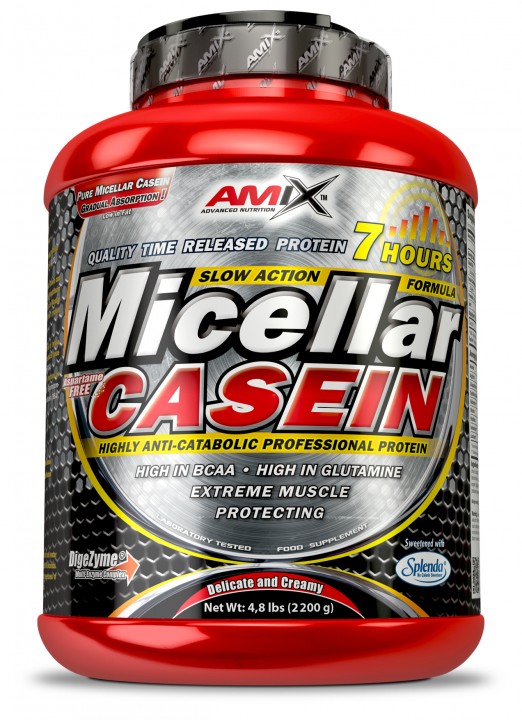 AMIX MICELLAR CASEIN 1000g KAZEINA PROTEIN