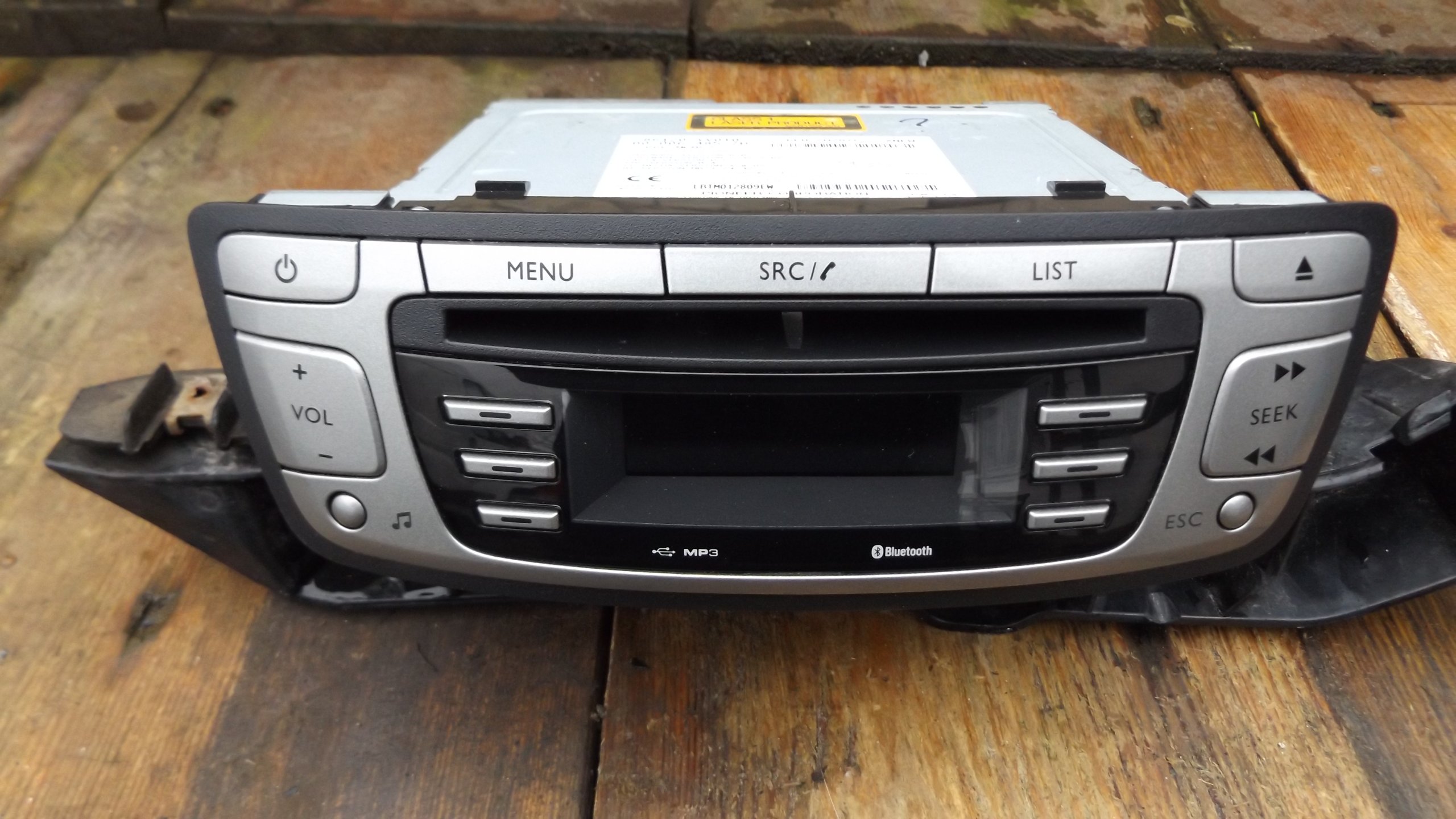 RADIO CD MP3 BLUETOOTH CITROEN C1 86120-YV010 BDB za 569 zł z Drawsko Pom -   - (7862772865)