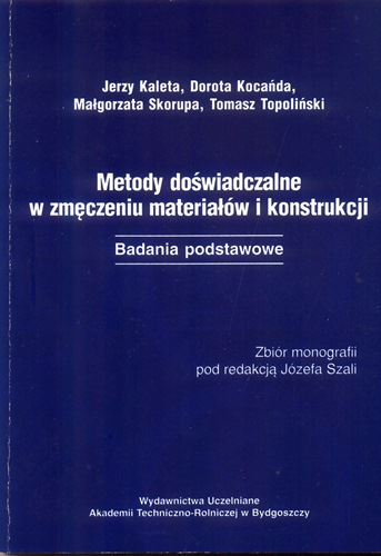 Zmęczenie Materiałów I Konstrukcji Badania Podstaw