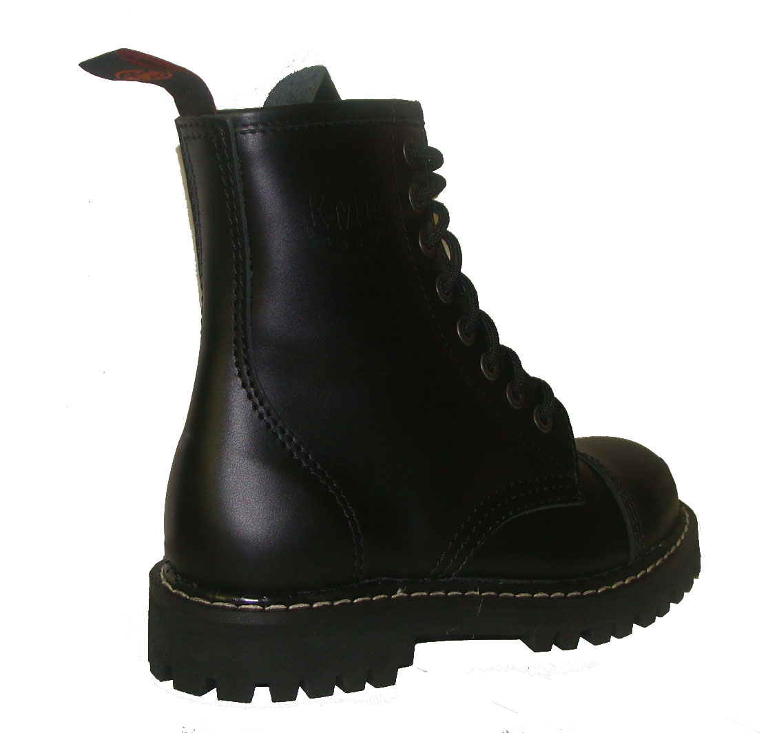 Klasyczne Czarne GLANY, półbuty 8-holes KMM roz.45 Rozmiar 45