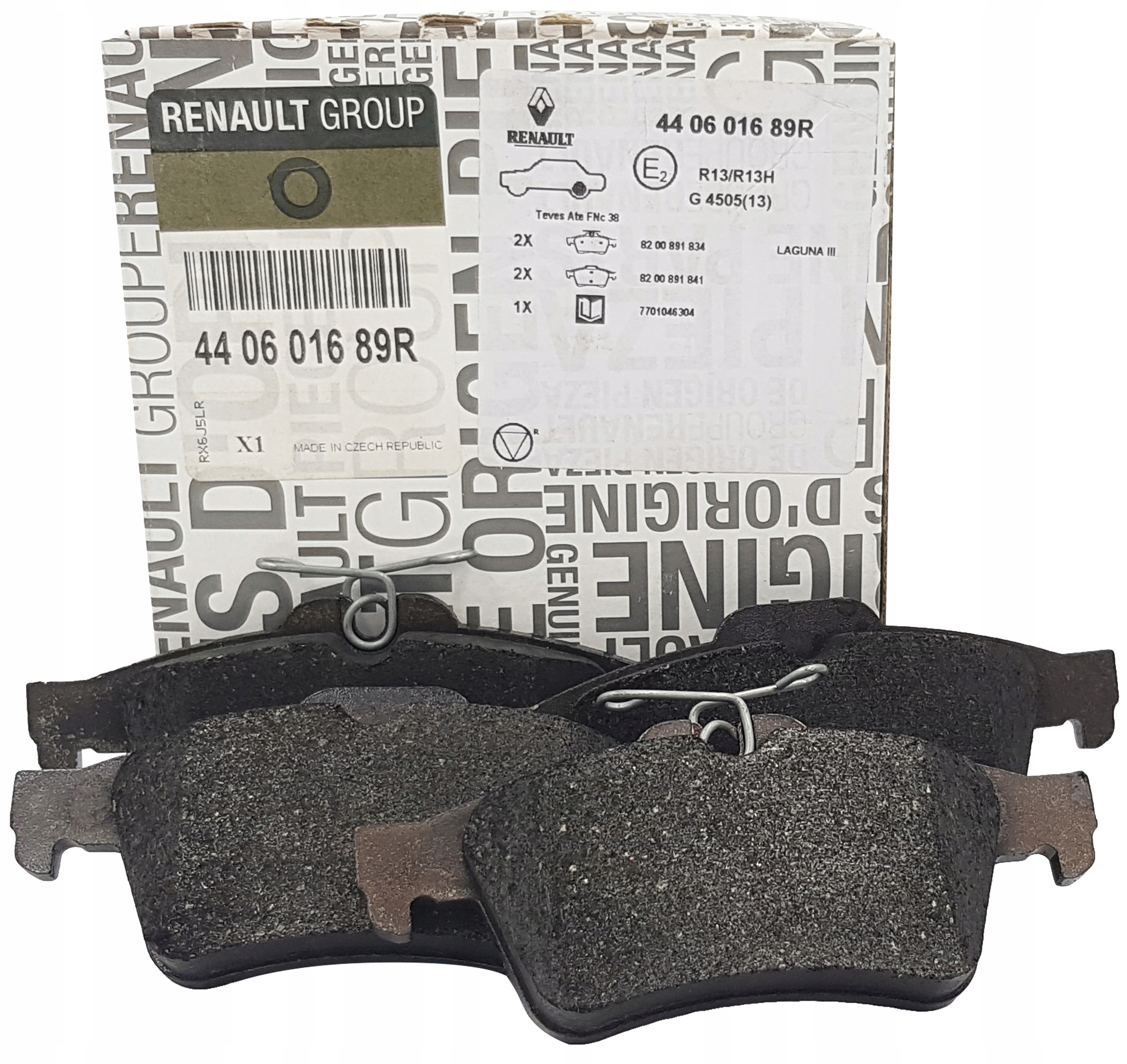 

Renault Laguna III 1.5 DCI Klocki Hamulcowe Tył Oe