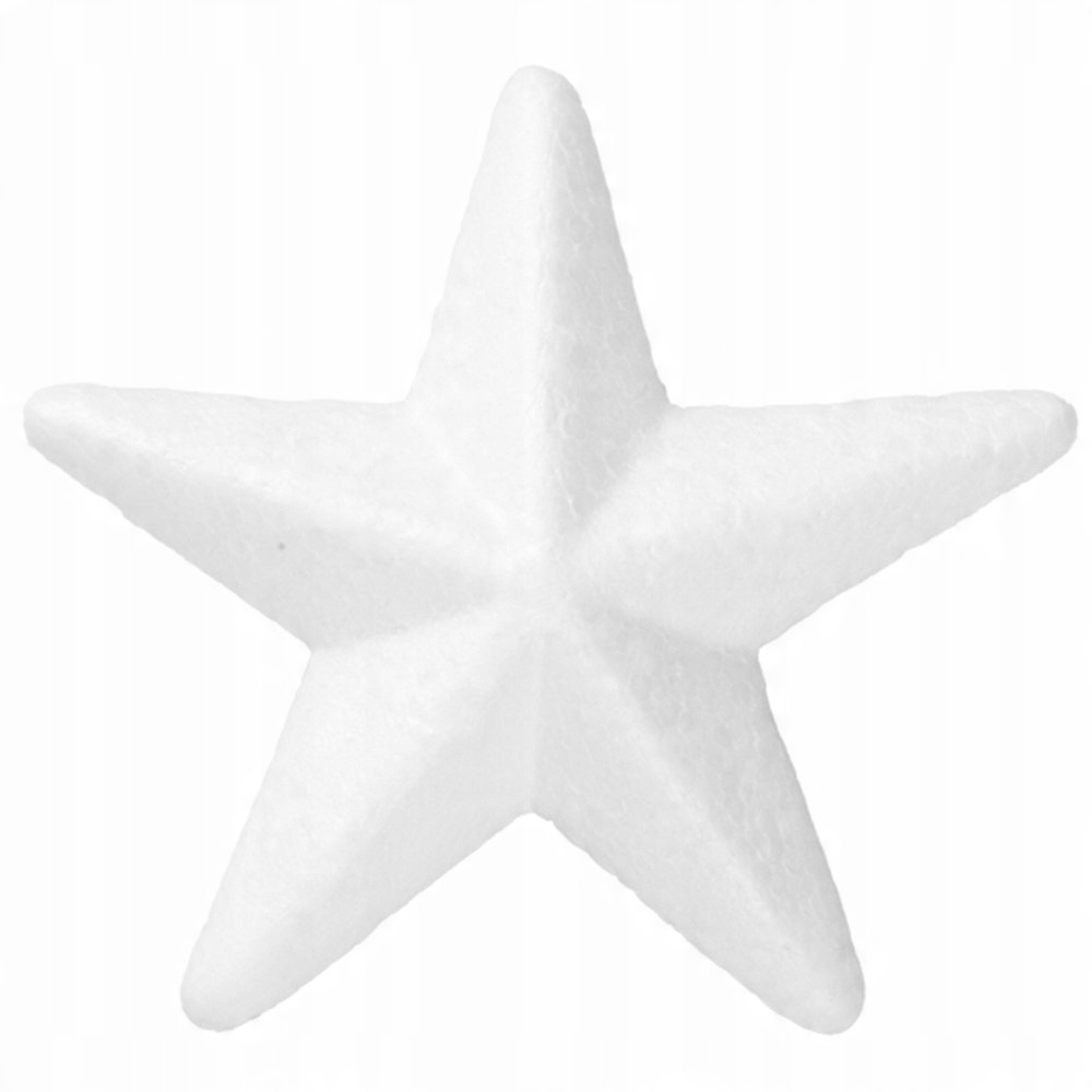 

Gwiazdka Styropianowa 11CM 3D Gwiazda 1 Szt