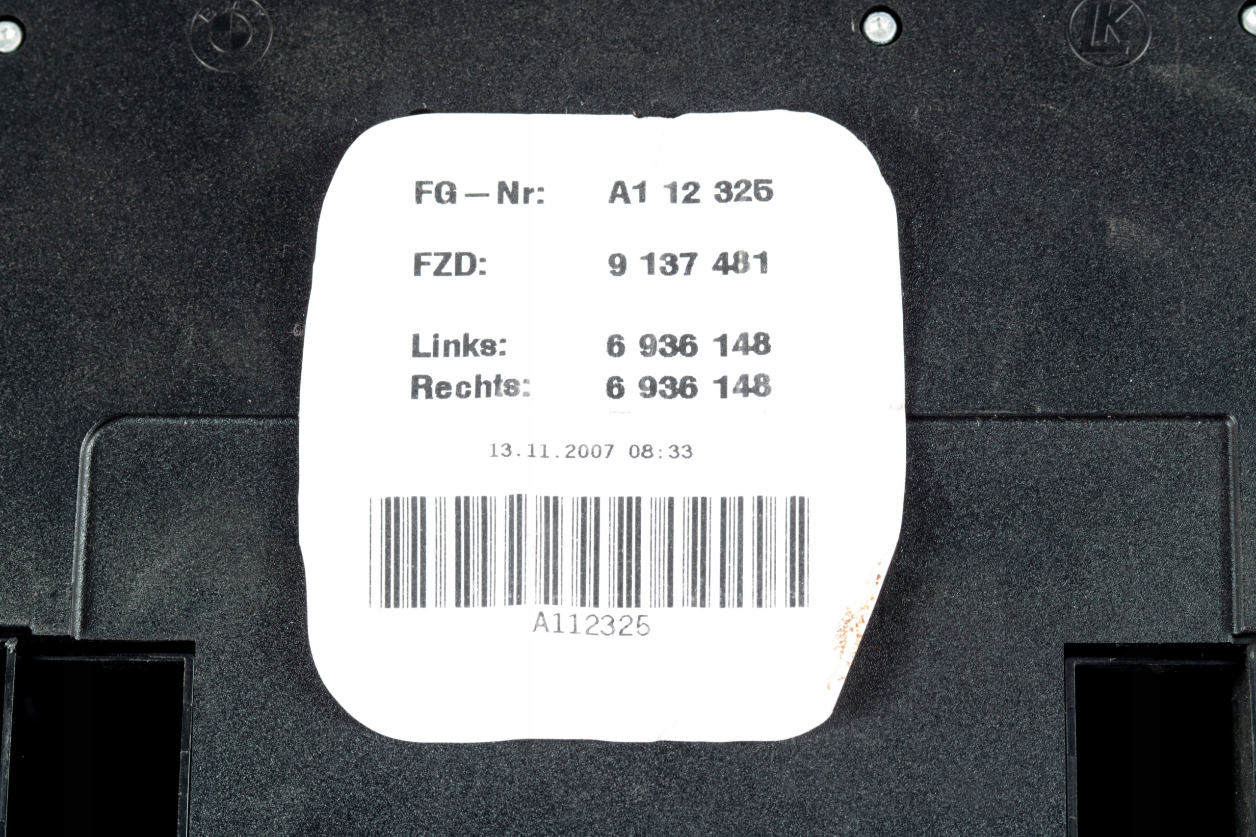 BMW E90 E91 E92 FANALE Plafoniera cabina 9137481