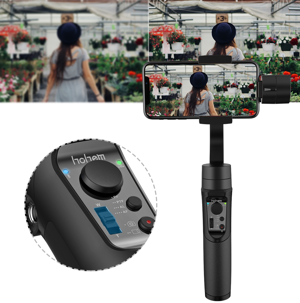 GIMBAL 3-os. Stabilizator Hohem iSteady Mobile+ KIT do Telefonu + Lampa LED Kod producenta ISTEADY M+KIT 2024