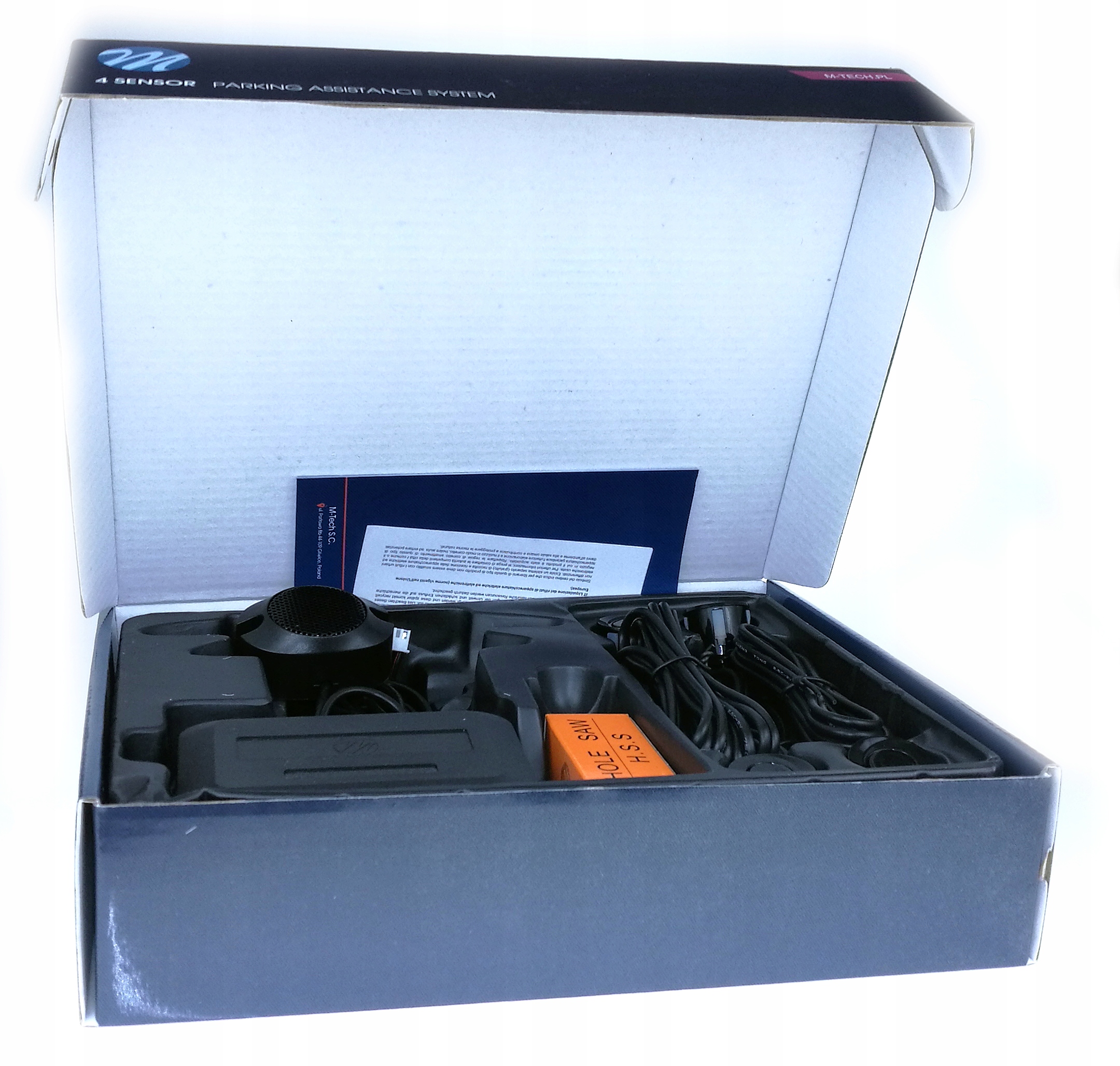 M-Tech Czujnik parkowania - CP7 buzzer 4X czarne EAN (GTIN) 5901508501851