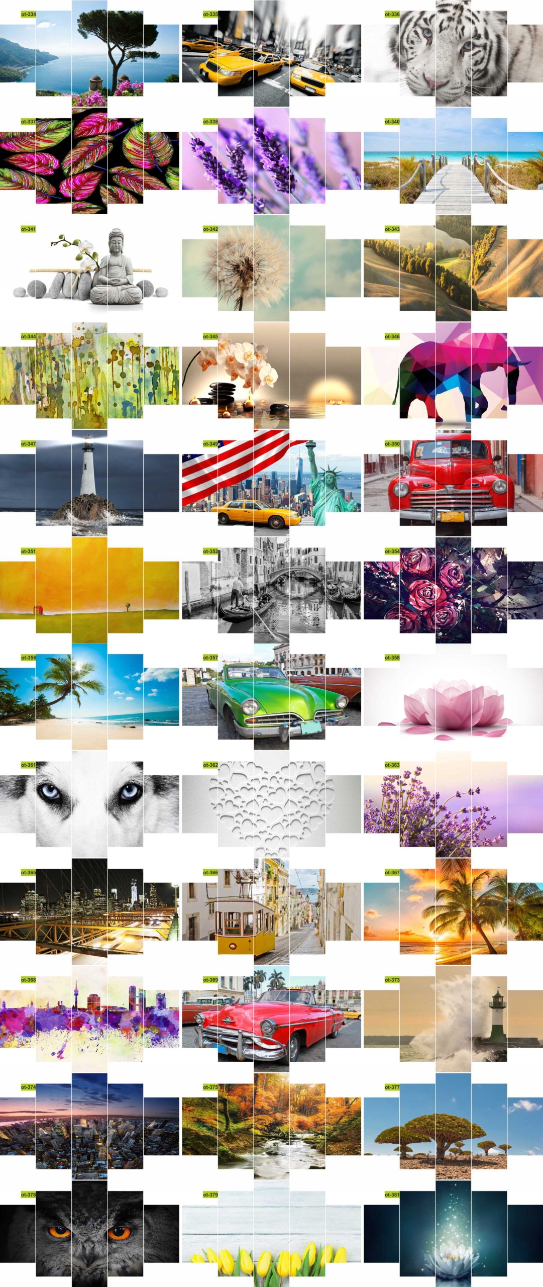 TRYPTYK 5-CZĘŚCI NA ŚCIANĘ KOŃ GŁOWA CZERŃ 800 WZ Materiał wykonania płótno