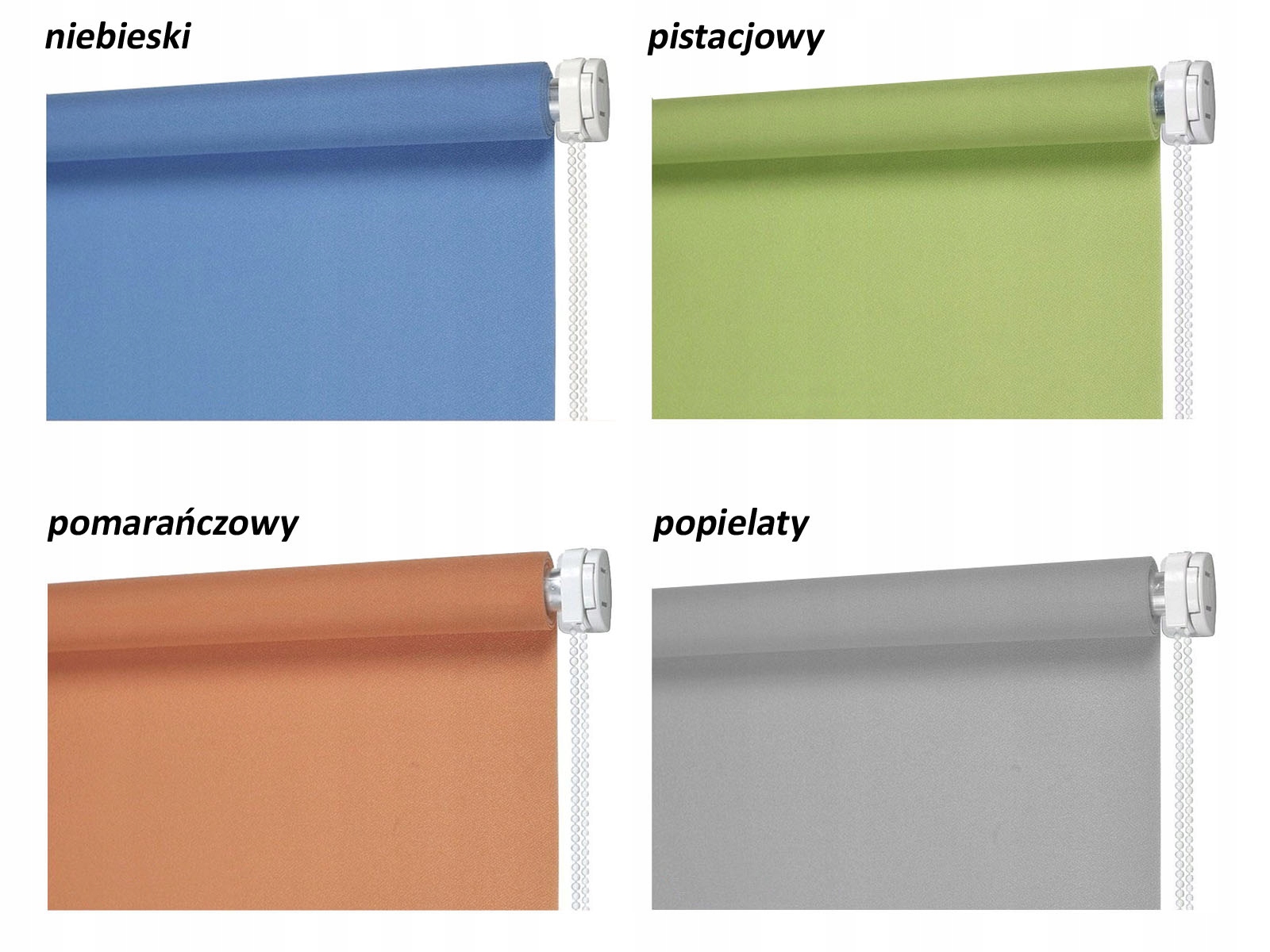 ROLETA BALKONOWA GŁADKA RÓŻNE KOLORY 48 / 225 Kod producenta 48/225