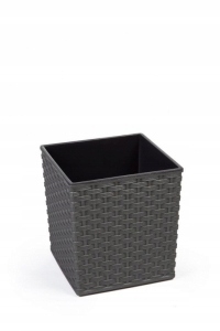 

Donica Juka Rattan Z Wkładem H40 40x40 grafit