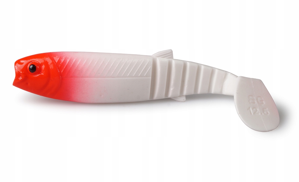 Guma Savage Gear Cannibal 8cm 5g Red Head